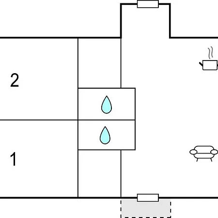 2 Bedroom Cozy In Lägenhet Mettmann